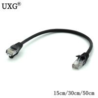 15cm 30cm 50cm Short CAT6 Cat5 Round UTP Ethernet Network Lan Cable RJ45 Connector 8P8C Patch Cord For Computer Rouder