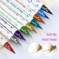 【cw】 Metallic Color Metal   Markers Scrapbooking - 10 Colors Aliexpress