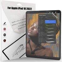 【ขาย】สำหรับ Apple iPad 10 2022ใหม่เขียนลงบนกระดาษแผ่นฟิล์มสัมผัสบางเฉียบชัดเจนมากปกป้องหน้าจอหน้าจอสัมผัส