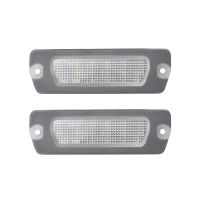 2ชิ้น LED ไฟป้ายทะเบียนสำหรับ Maserati GranTurismo grancabrio Coupe 4200 4200 GT 2001-2007โคมไฟป้ายทะเบียน OEM 198231