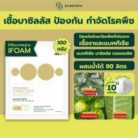 บาซิลลัส ป้องกันและกำจัดโรคพืช มาตรฐาน IFOAM ราแป้ง ราสนิม ราน้ำค้าง เหี่ยวเขียว แคงเกอร์ ใบจุด ใบไหม้ ขนาด 100 ก. ผสมน้ำได้ 80 ลิตร