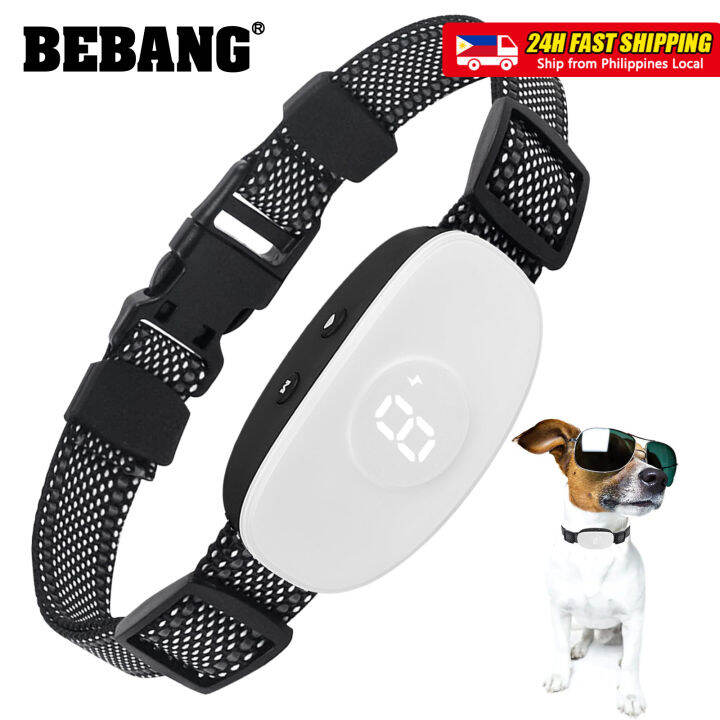 BEBANG Anti Bark Collar For Dog Smart Shock E Collar Rechargeable