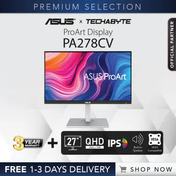 ASUS ProArt PA278CV Professional Monitor – 27, IPS, QHD (2560 x