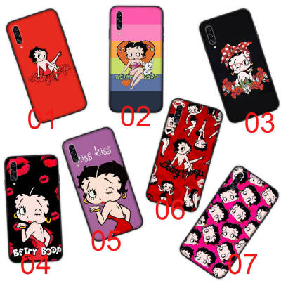 Betty Boop อ่อนนุ่ม ซิลิโคน เคสโทรศัพท์ หรับ iPhone XR 7 6s 6 11 5s XS 5 8 SE Max Plus X Pro Black ปก