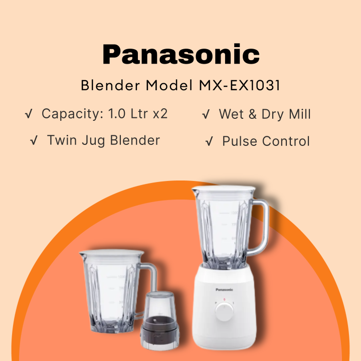 Panasonic Blender MXEX1031 Lazada