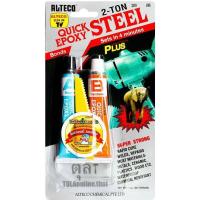 HOTอันดับ1 กาวอีพ๊อกซี่ Alteco quick epoxy steel 2 ton 57.6 กรัม ส่งทั่วไทย กาว ร้อน เทป กาว กาว ตะปู กาว ยาง