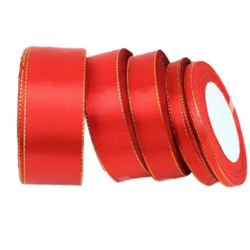 1 Roll Solid Red Satin Ribbon,1-4cm In Width X 25 Yards For Gift Wrapping,  Crafts, Hair Bow Making, Garland, Wedding Party Decoration And Other Sewing  Projects