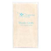 The Organic Pharmacy Muslin cloth ผ้าmuslin 100%organic cotton ใช้เช็ดทำความสะอาดเจลล้างหน้า