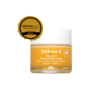 DERMA E ไนท์ครีมวิตามินซีเข้มข้น Vitamin C Intense Night Cream (56 g)