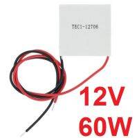 แผ่นเพลเทียร์ TEC1-12706 40x40mm Thermoelectric Cooler Peltier Refrigeration Plate Module 12V 60W สร้างความร้อนและเย็น