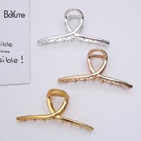 BoYuTe (5 Pieces/Lot) 12x4.5CM Metal Hairwear Hair Claw Big Claw Shark Clips Diy Hair Jewelry Handmade Materials