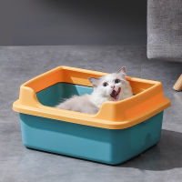 Large Cat Bedpans Semi-closed Cat Toilet Removable Cat Litter Box Kitten Cleaning Products Litter Box Cat Supplies