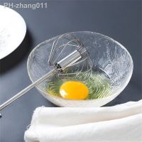 White Coffee Milk Beater Household Kitchen Accessories Small Handheld Mini Beater Semi-automatic Egg String Whisk Mixer Stirrer