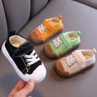 COD SDFGDERGRER Ready Stock 1-4 Years Old Kids Toddler Shoes Fashion Girls Canvas Casual Shoes:green21