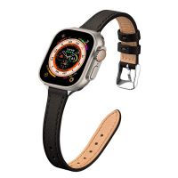 สายบางสำหรับนาฬิกา8สาย41มม. 40มม. สายหนังอัลตร้า49มม. สำหรับ Iwatch Ultra 7 6 5 4 3 SE Correa 45มม. 44มม. 38