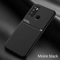 Infinix Hot 9 / Infinix Note 7 Lite Case,EABUY Fashionable New Style Moire Embedded Iron Plate Ring-free Bracket Phone Case (Compatible with Magnetic Car) for Infinix Hot 9 / Infinix Note 7 Lite