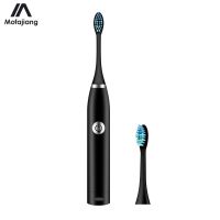 ✻﹉❡ 2 Heads Sonic Electric Toothbrush Teeth Clean Tool Soft Hair Tartar Plaque Calculus Remover Oral Hygiene Care Battery Power