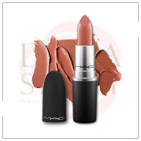 ลิปสติกM.A.C Satin Lipstick #813 สีMocha ลิปmac แมท พร้อมกล่องและถุงแบรนด์ แถมตัวอย่างน้ำหอม2ml