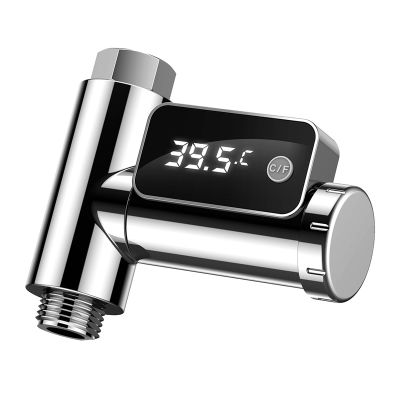 LED Screen Display Water Faucet Showerhead Temperature Gauge 5℃-85℃ Bath Water Temperature Meter Monitor