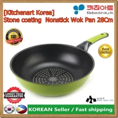 Living Art 30cm Ceramic Non Stick Fry Pan (HF30) MADE IN KOREA – Pacific  Hoods
