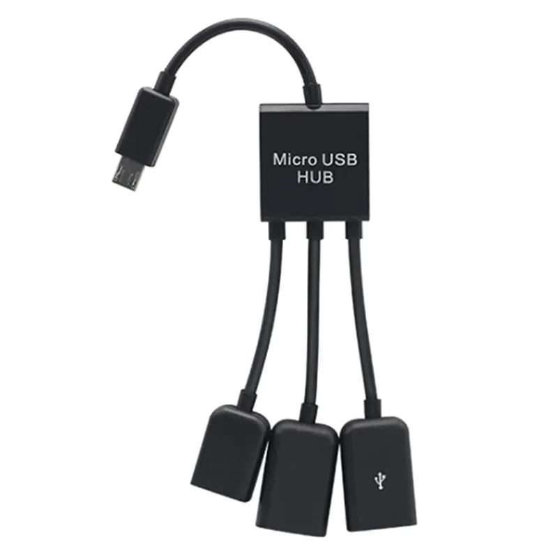 3 1 Micro Usb Hub Otg, Cable Otg Adapter 3 1, Otg 3 In1 Micro Usb
