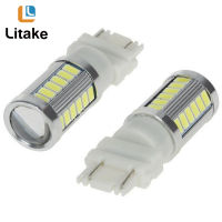 ไฟเบรคหลอดไฟท้ายรถยนต์ LED 1156 1157 5730 5630 33SMD ไฟถอยหลังไฟวิ่งตอนกลางวัน【fast】