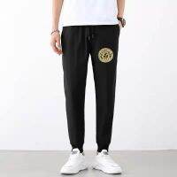 COD SDFERTREWWE Medusa M-8XL Street Wear Korean Version Simple All-Match Sweatpants Men Women Casual Couple Sports Pants Trendy Large Size Teenagers Loose Ankle-Length