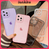 เคสโทรศัพท์กันกระแทกแบบใสน่ารัก,เคสโทรศัพท์สำหรับ iPhone 13 11 12 Pro Max SE 2020 7 8 Plus XR X XS Max ฝาครอบซิลิคอนเพชร