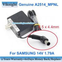 ✖2023ใหม่... เราปลั๊ก A2514 MPNL แล็ปท็อป Charger Adaptor 14V 1.79A 25W สำหรับ Samsung C27F396FH S24F350FHN A2514-DPN A2514 DSM A2514 FPN A2514 RPN