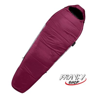 [พร้อมส่ง] ถุงนอนบุนวมทรงมัมมี่สำหรับปูคู่ Trekking Sleeping Bag MT500 5°C Polyester