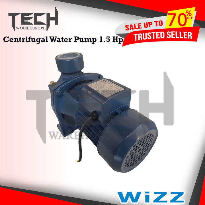 Wizz Centrifugal Electric Water Pump 1.5 Hp Lazada PH