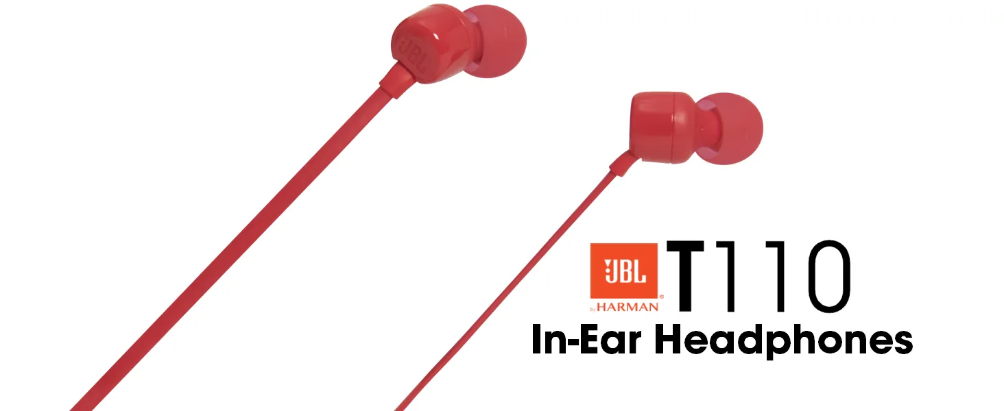 JBL Tune 110 Wired In-Ear Headphones with 9mm Dynamic Pure Bass Qualit – JG  Superstore
