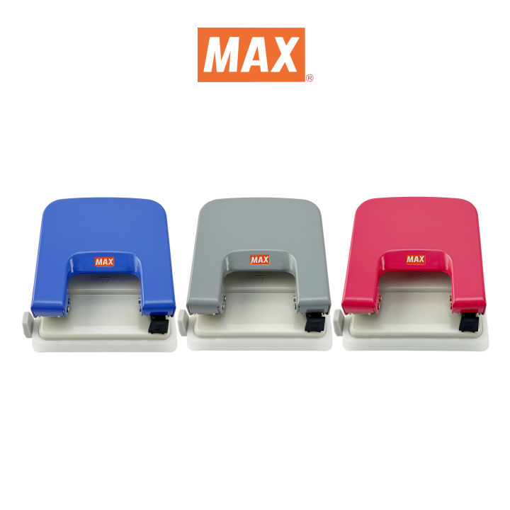 max-ตราแม็กซ์-เครื่องเจาะกระดาษ-max-dp-f2dn2-หลากสี-จำนวน-1-เครื่อง