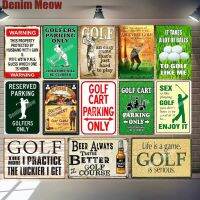 Golf Cart Parking Poster Dads Golf Vintage Metal Plate Bar Club Home Decor Sex Is Like Playing Golf Wall Plaque Life Tin Signs(Contact seller, free custom pattern)