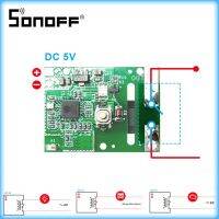 SONOFF RE5V1C 5V Wifi Inching/selflock สมาร์ทโมดูลรีเลย์สวิตช์ DIY บ้านอัตโนมัติอัจฉริยะอัญมณีสำหรับ Alexa Google Assistant