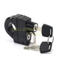 Helmet Lock Anti-theft Security 25mm Handlebar Clamp For YAMAHA Star Bolt XVS Raider S XV Stryker 1300 XV 1600 Road Star Parts