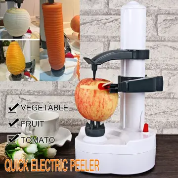 Electric Automatic Rotating Veg Potato Fruit Orange Apple Peeler
