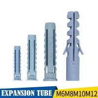 LUHUICHANG plug plastic pipe column expansion tube screw anchor plug wall plugs plastic anchor wall screw