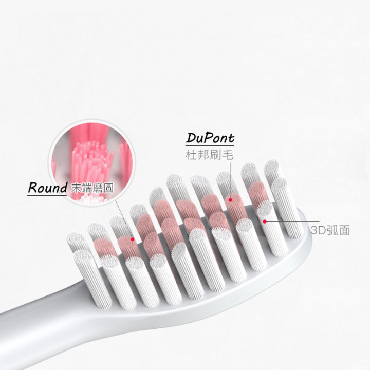 dupont-dental-brush-heads-10pcs-for-oclean-bair-x1sg1g20-replacement-brush-heads-smart-electric-replace-toothbrush-clean-head