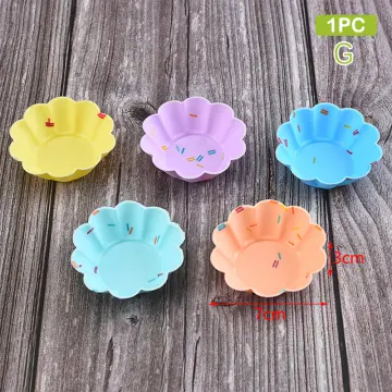 1pc Silicone Charlotte Cake Pan, Reusable Round Baking Molds For