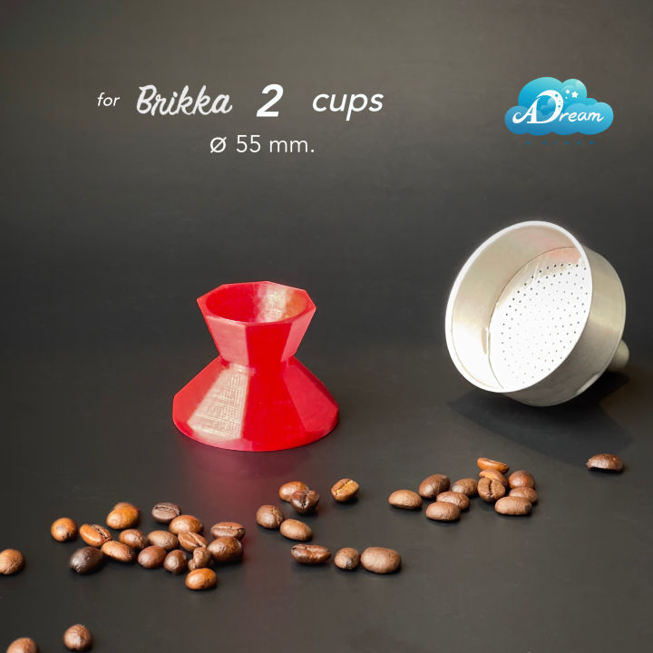 brikka-2-cups-แทมเปอร์กาแฟ-tamper-ที่กดกาแฟ-สำหรับ-mokapot-bialetti-brikka-2-cups
