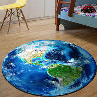 3D Cartoon Printed Carpets for Living Room Moon Earth Mar Print Area Rugs Portable Rug Kid Playing Cute Mats Bedroom Decor tapis