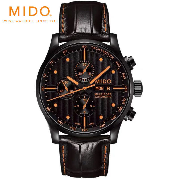 mido-swiss-watch-นาฬิกามิโด-helmsman-series-automatic-mechanical-watch-m005-614-36-051-22-mido-นาฬิกาผู้ชาย