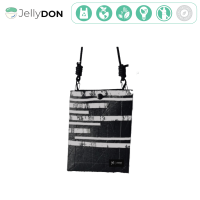 Jellydon - Youngones - DESSAU Mini Crossbody bag  กระเป๋าสะพายข้างขนาดเล็กจากเศษวัสดุ Heat Transfer Flex Nylon Eco-bag, Eco- friendly