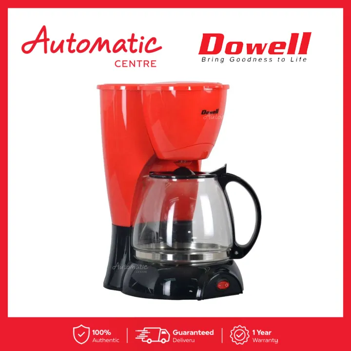 Dowell CM1050 10 Cups with Transparent water reservoir and Nonstick