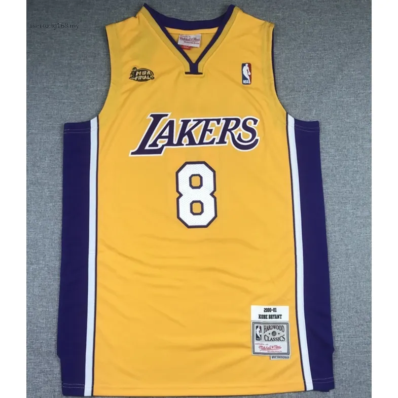 Authentic Kobe Bryant Mitchell & Ness 2000-01 Los Angeles Lakers Jersey  Finals