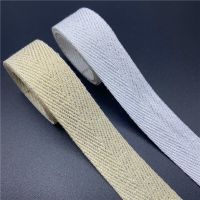 5yards Gold/Silver 100% Cotton Ribbon Hserringbone Ribbon For Hair Bow Party Christmas Wedding Decoration DIY Sewing Crafts Gift Wrapping  Bags