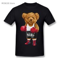 Personality Boxing Teddy Bear T Shirt Tee Tshirt Cotton Tshirt