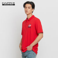 DAPPER เสื้อโปโล D 79 Logo สีแดง