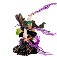 20CM Roronoa Zoro Figurine หนึ่งชิ้นอะนิเมะของเล่นเด็กตุ๊กตาขยับแขนขาได้การ์ตูนเด็กตุ๊กตาการ์ตูนของขวัญรูปแบบของตกแต่ง